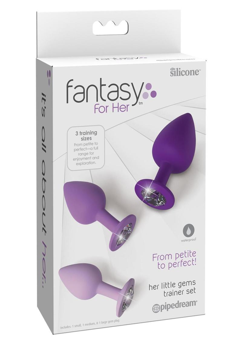 Fantasy For Her Her Little Gems Trainer Set Silicone Anal Plug
