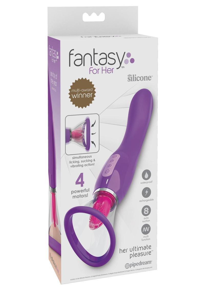 Fantasy For Her Silicone Clit Stimulator Sucking And Vibrating