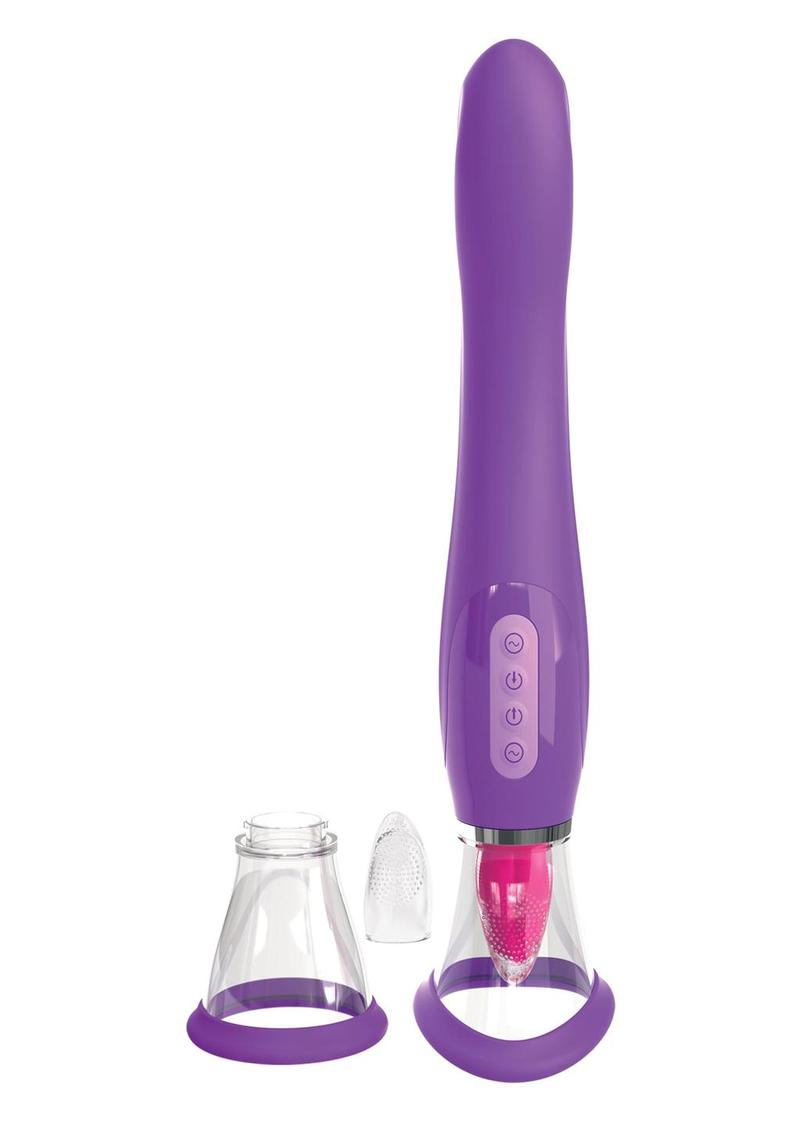 Fantasy For Her Silicone Clit Stimulator Sucking And Vibrating