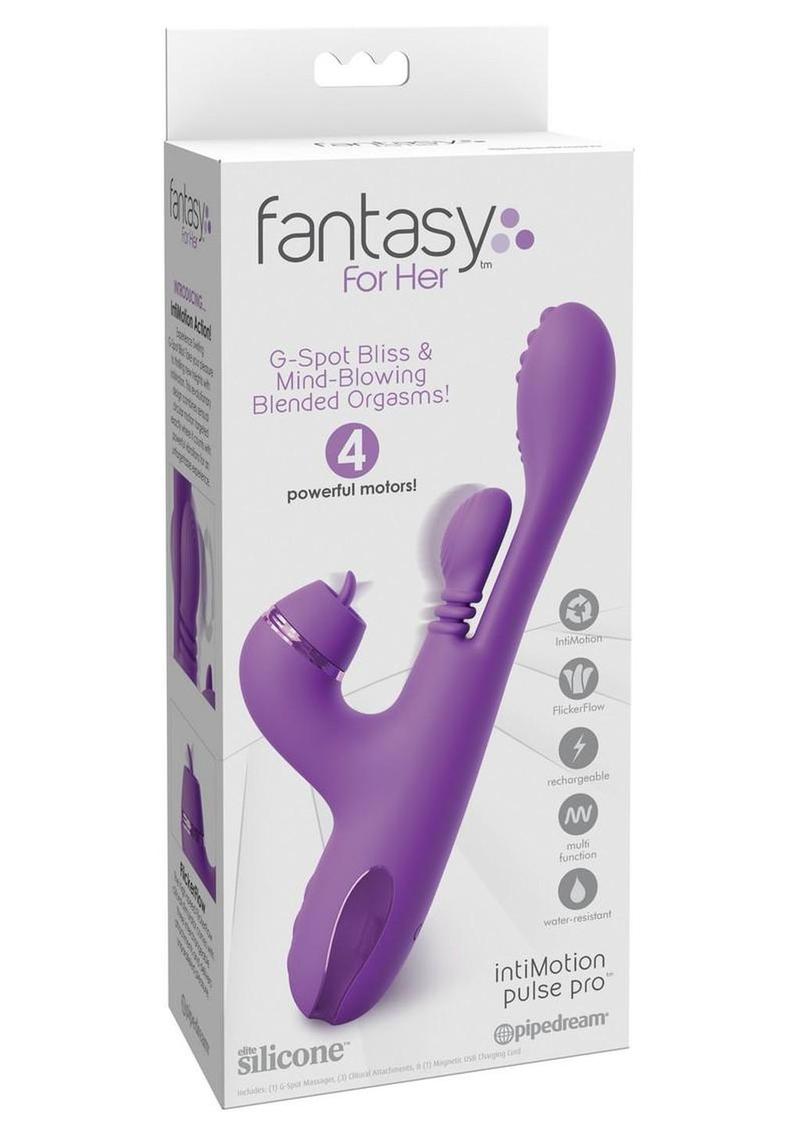 Fantasy For Her intiMotion Pulse Pro G-Spot Clitoral Stimulator