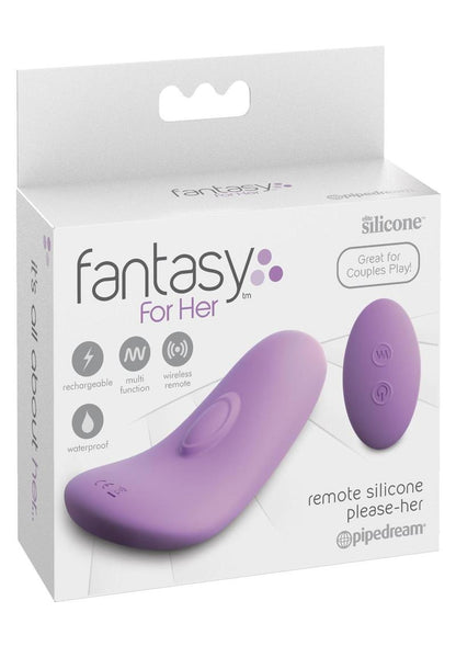 Fantasy For Her Remote Silicone Panty Vibrator Rechargeable