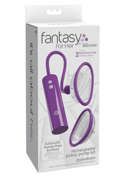 Fantasy For Her Rechargeable Pussy Pump Kit