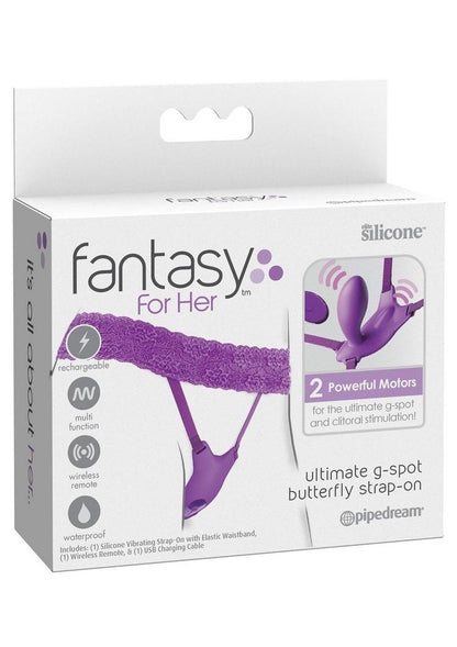 Fantasy For Her Ultimate G-Spot Rechargeable Butterfly Strap-On