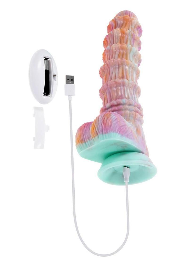 Fantasy Rechargeable Silicone Vibrating Dildo