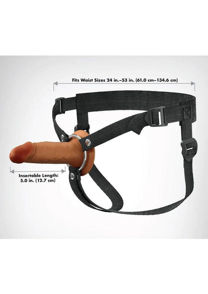 Fantasy X-Tensions Dual Density Hollow Strap-On