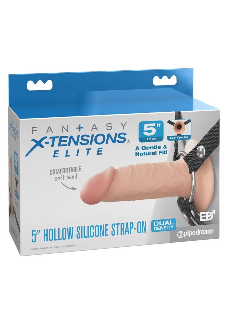Fantasy X-Tensions Dual Density Hollow Strap-On