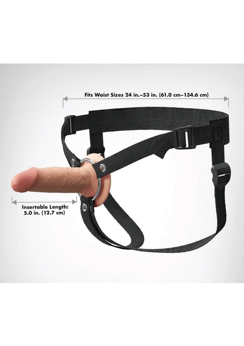 Fantasy X-Tensions Dual Density Hollow Strap-On