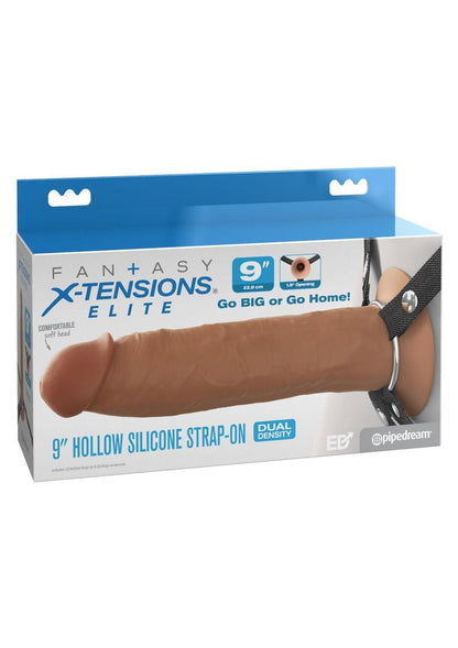 Fantasy X-Tensions Dual Density Hollow Strap-On