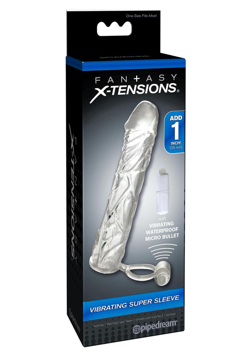Fantasy X-Tensions Vibrating Super Sleeve