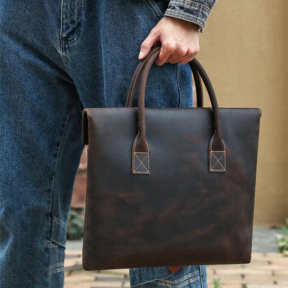 Crazy Horse Leather Men&