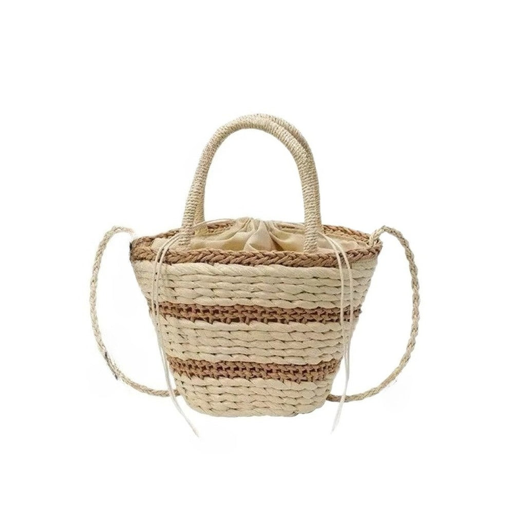 Handwoven Straw Shoulder Bag – Women&