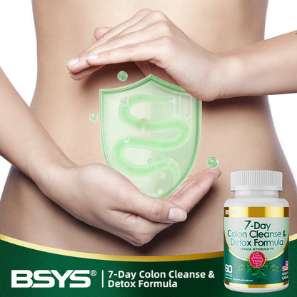 7-Day Colon Cleanse &amp; Detox Formula Capsulese