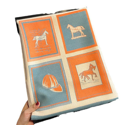 Carriage Artificial Cashmere Scarf Women&