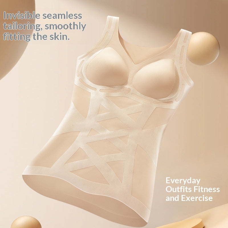 Double-wing Cross-pressure Vest Spring Breathable Fixed Women