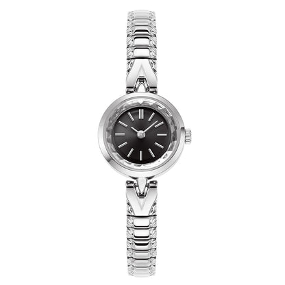 Womens Kaleidoscope Dial Vintage-style Quartz Gold Watch