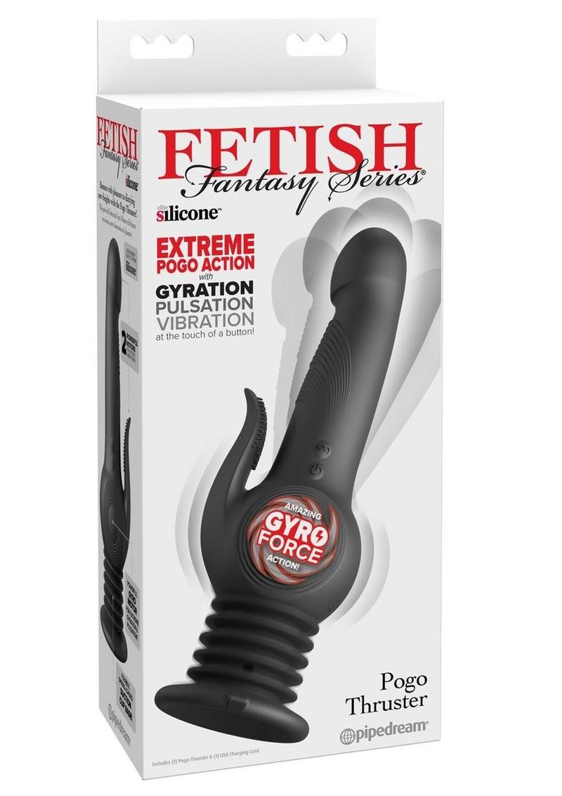 Fetish Fantasy Pogo Thruster Silicone Rabbit Vibrator