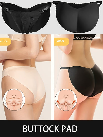 Invisible Boost Fake Butt Lifting Bikini Panties for Women – Ultra-Thin Breathable and Seamless Women&