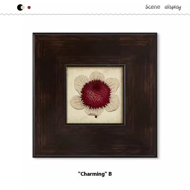 Silent Style Middle-ancient Art Decorative Painting Living Room Wall Painting Restaurant Wallpaper Bedroom Bedside Painting