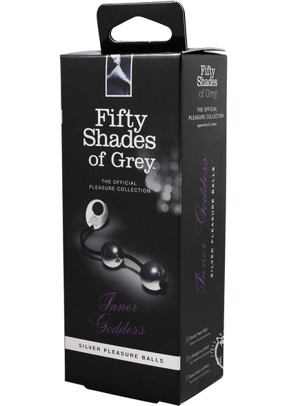 Fifty Shades of Grey Inner Goddess Silver Pleasure Balls