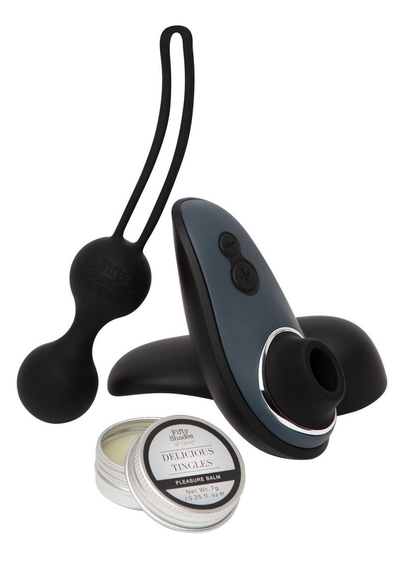 Fifty Shades of Grey x Womanizer Desire Blooms Couple’s Kit