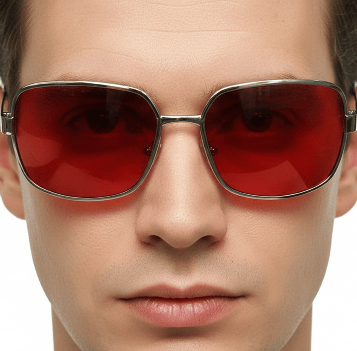 Fight Club Salesman Red Sunglasses