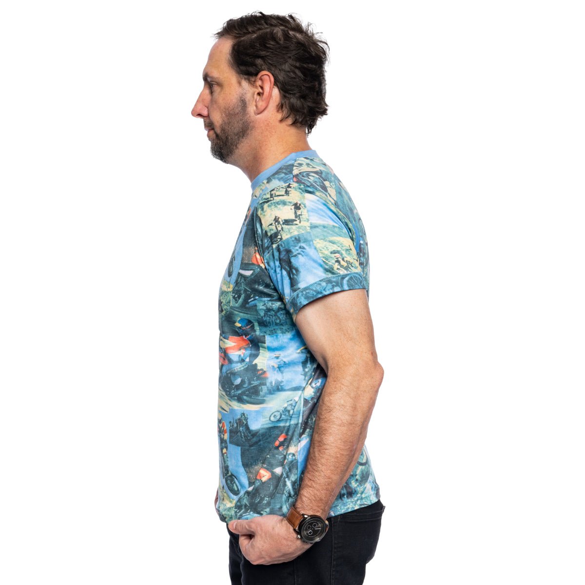 Fight Soap Tyler Blue Short Sleeve T-Shirt