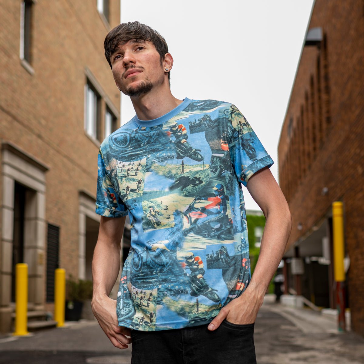 Fight Soap Tyler Blue Short Sleeve T-Shirt