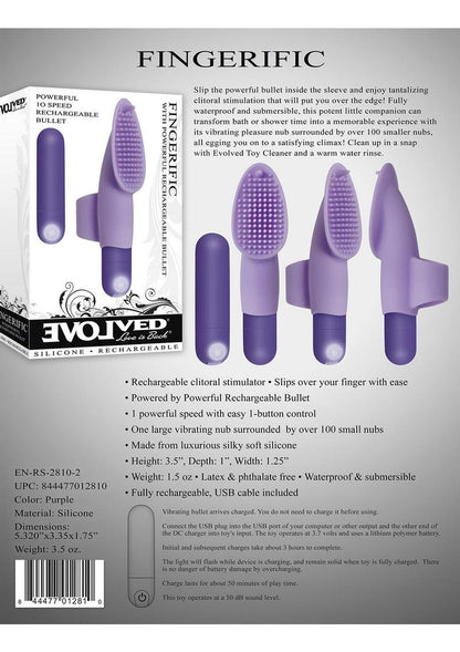 Fingerific Rechargeable  Clitoral Stimulator Vibrator
