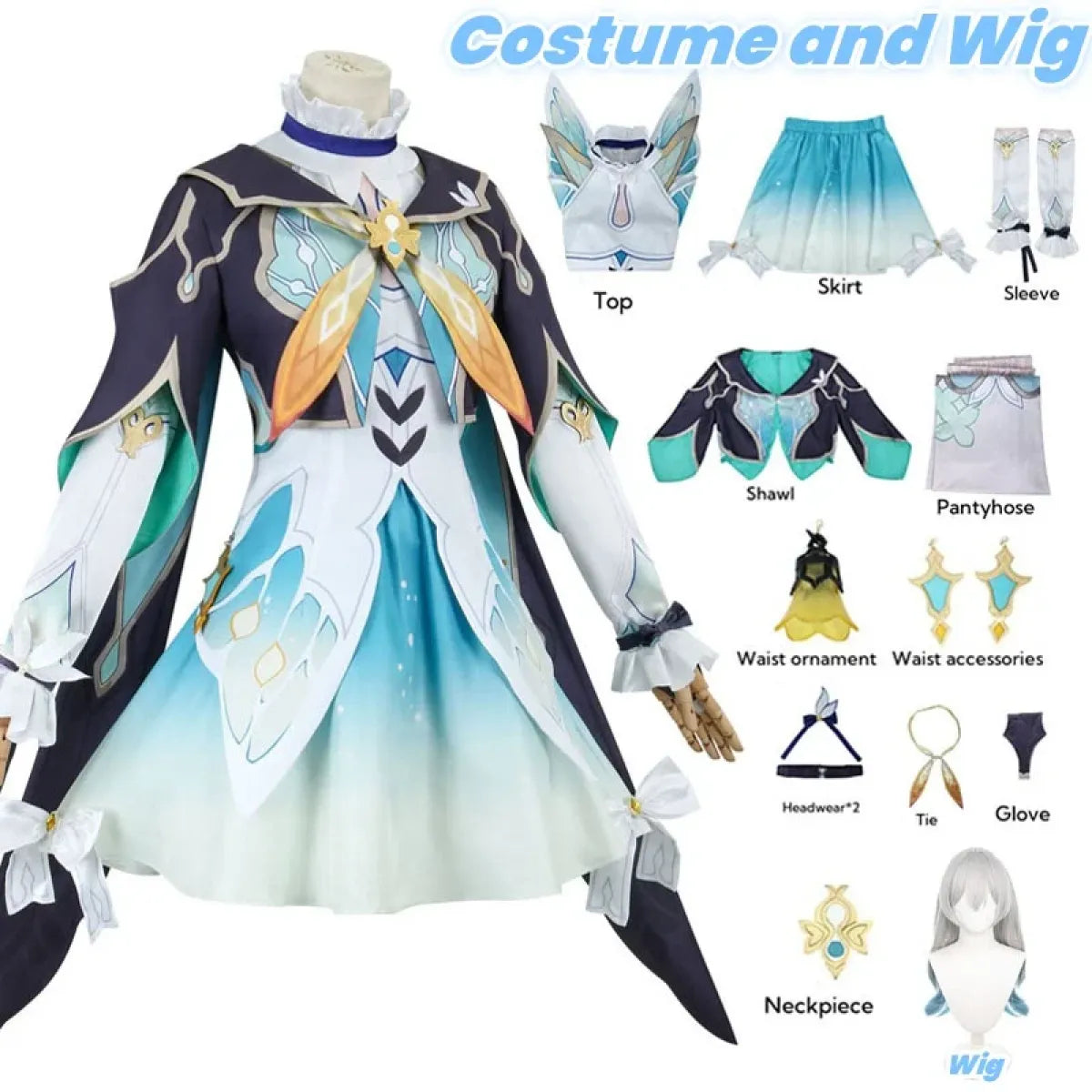 Firefly Cosplay Costume – Honkai: Star Rail Outfit Full Set