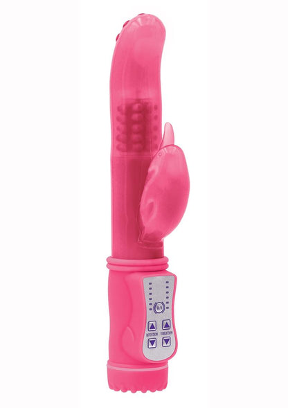 Firefly Jessica Glow In The Dark Thrusting &amp; Rotating Rabbit Vibrator