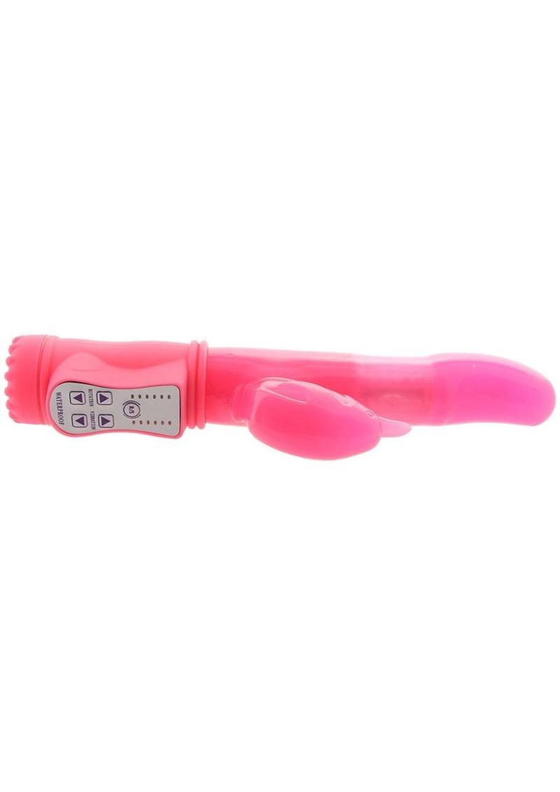 Firefly Jessica Glow In The Dark Thrusting &amp; Rotating Rabbit Vibrator