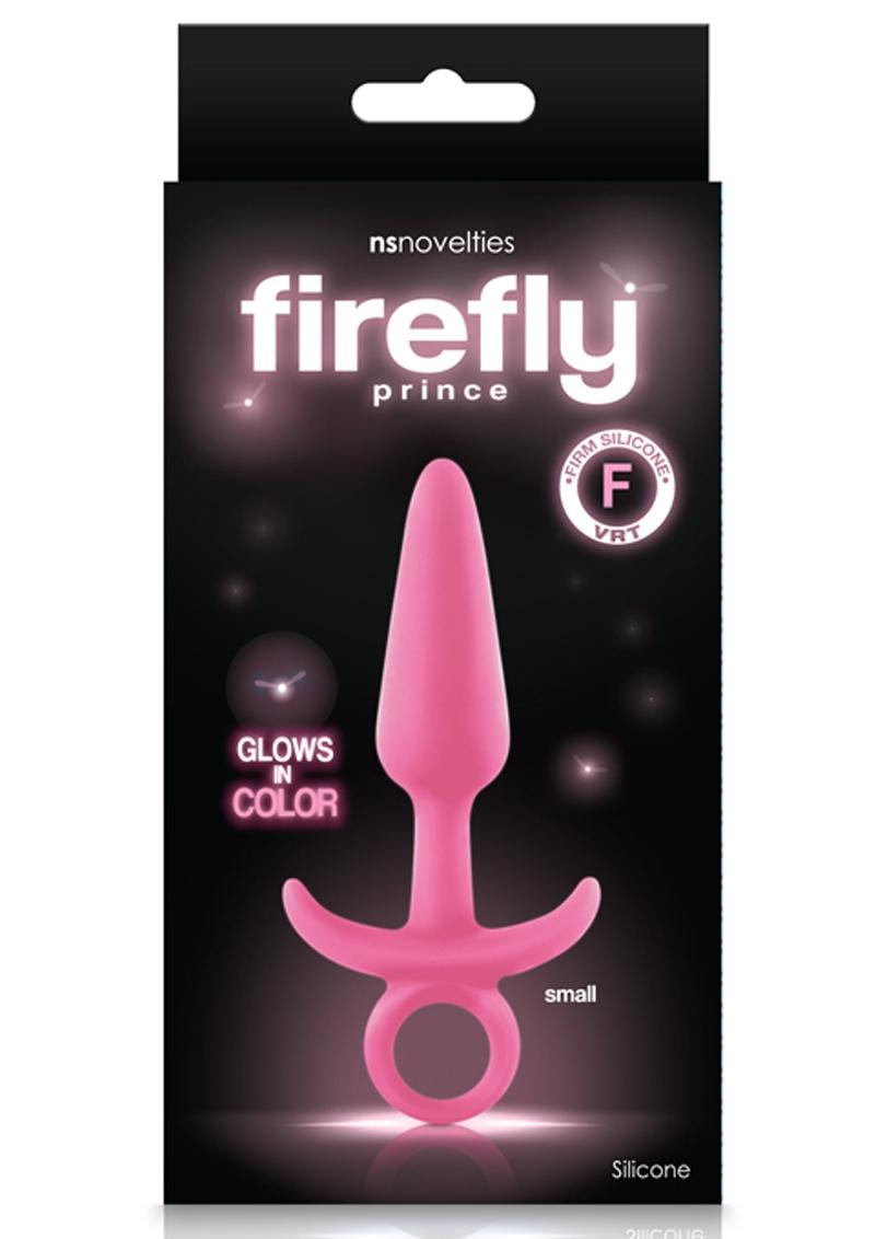 Firefly Prince Silicone Butt Plug Glow in the Dark