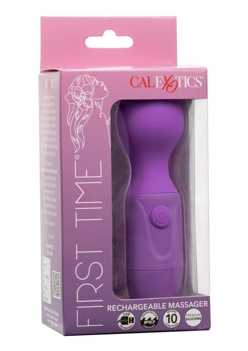 First Time Rechargeable Silicone Massager
