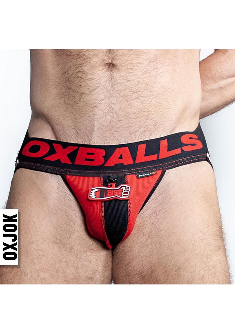 OXJOK Geared for Play Fister 3D Rubber Fist Jock