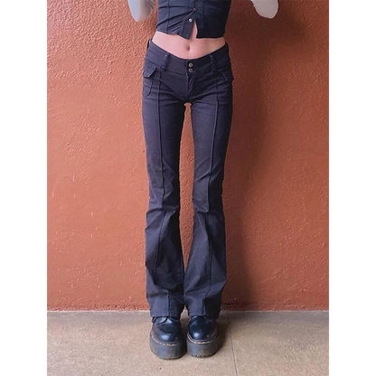 Slim Fit Flare Pants