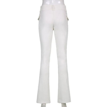 Slim Fit Flare Pants