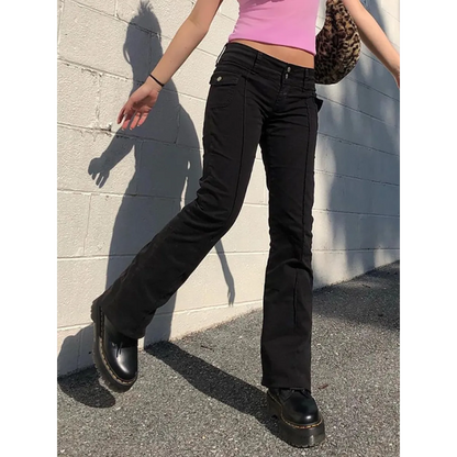Slim Fit Flare Pants