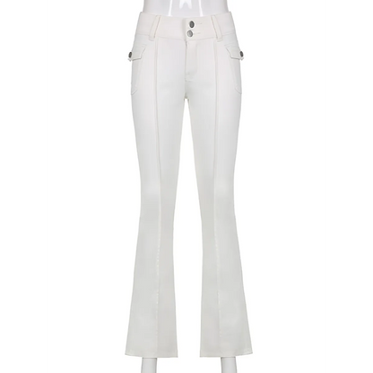 Slim Fit Flare Pants