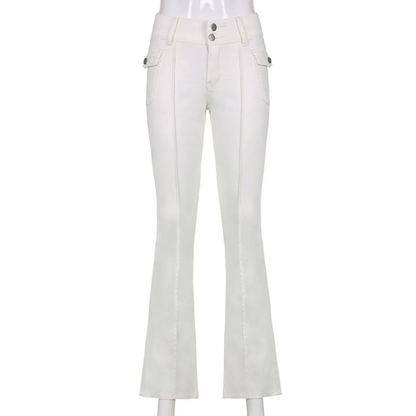 Slim Fit Flare Pants