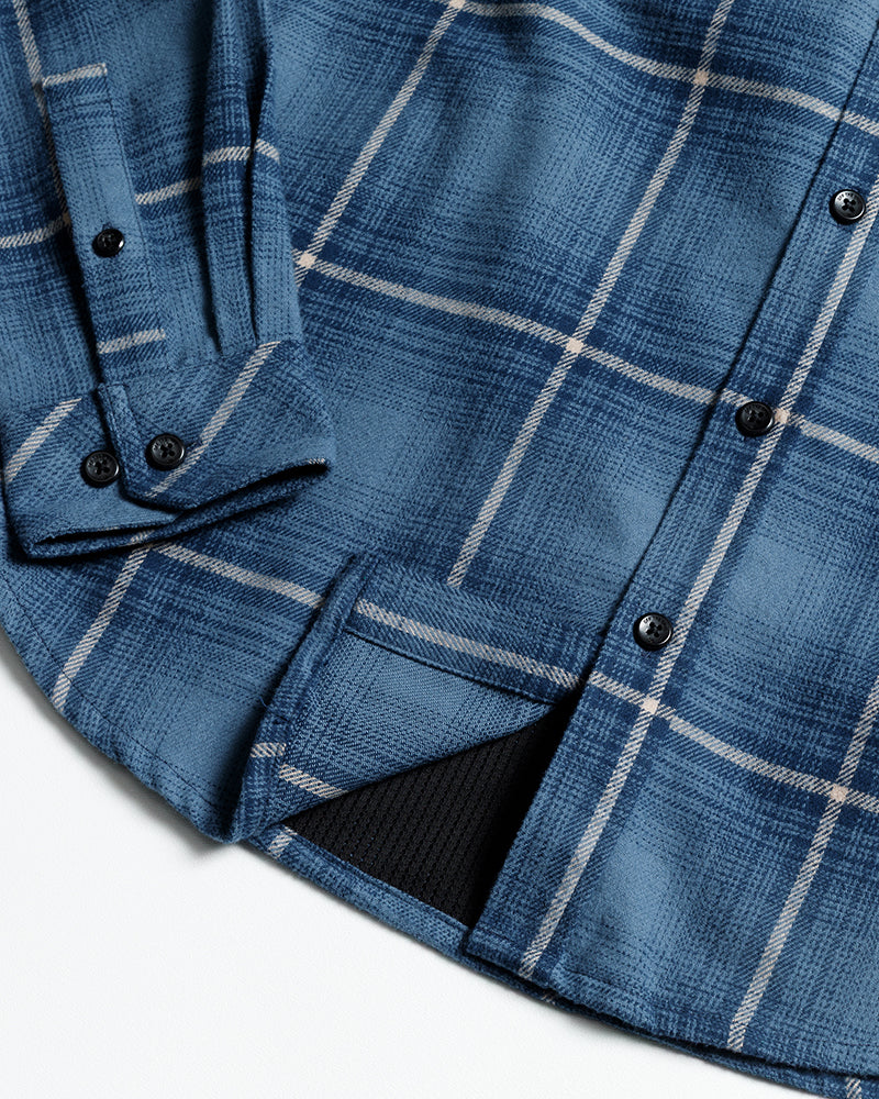 Destroyer Flannel - Pale Blue