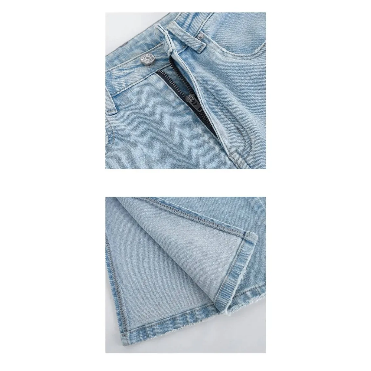 Flared High Waist Skinny Jeans