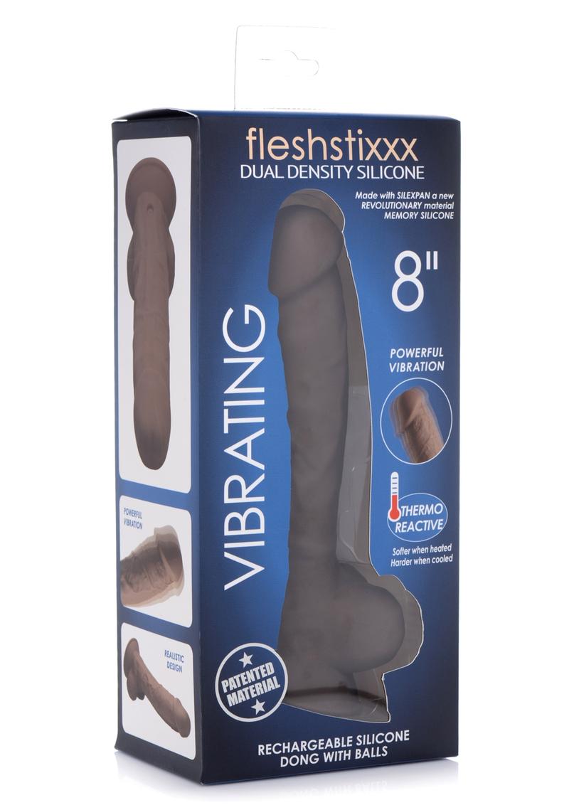 Fleshstixxx Vibrating Dong with Balls