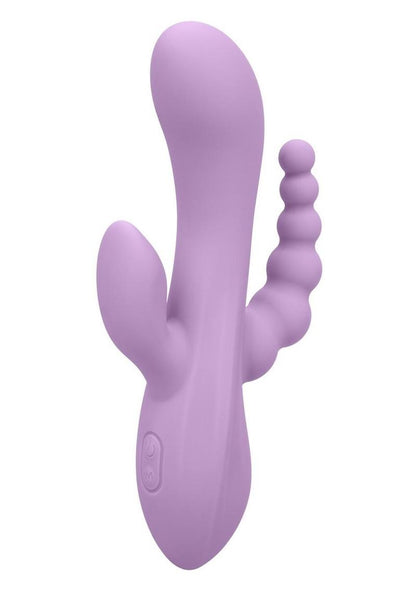 Flex Bend &amp; Hold Triple Rumbler Rechargeable Vibe
