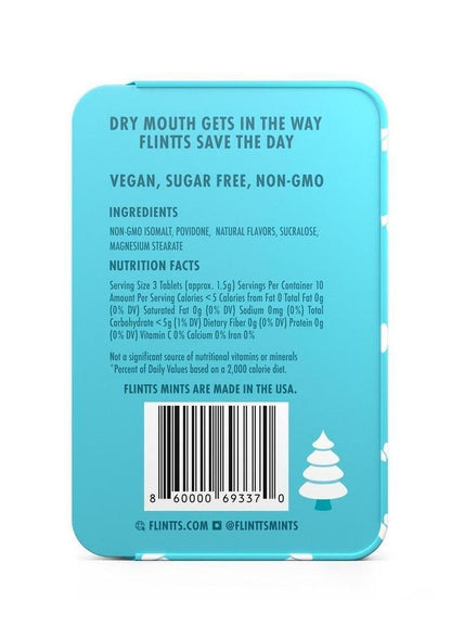 Flintts Mouth Watering Mints Snowy Cool Watermelon Pine