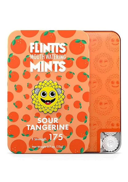Flintts Mints – Sour Tangerine Mouth Watering Delights