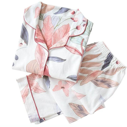 Floral Cotton Pajamas