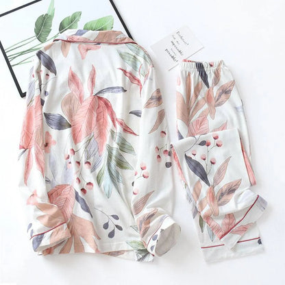 Floral Cotton Pajamas