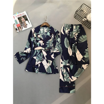 Flowers/Plant Pajama Set