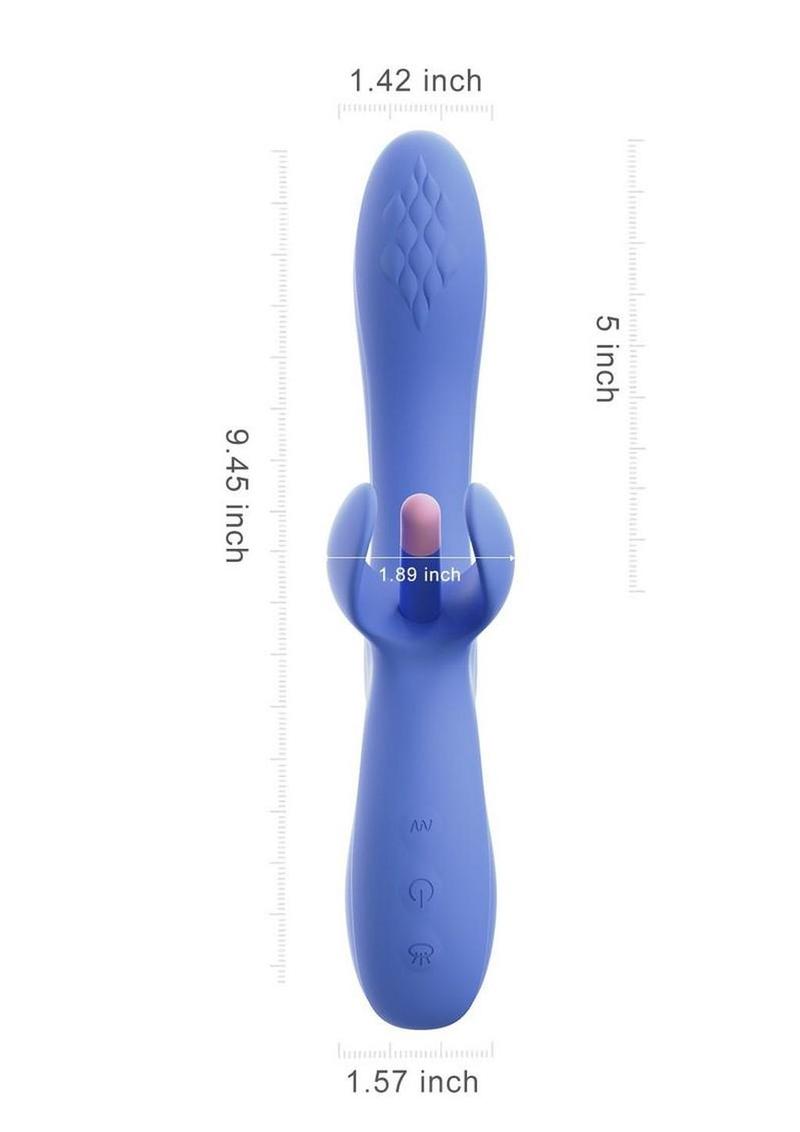 Honey Play Box Fortexa App Controlled Flapping Dual Vibrator