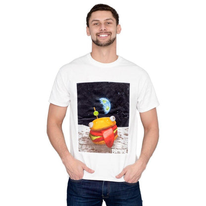 Fortnite Durrr Burger Space Adult White T-shirt